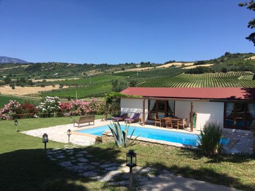 Exterior view, Glamping Abruzzo - The Pool House in Catignano