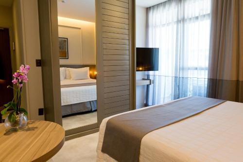 1 double bed