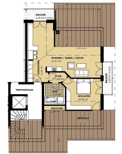 Apartment on Zugspitzstrasse, Garmisch-Partenkirchen (photo 9)
