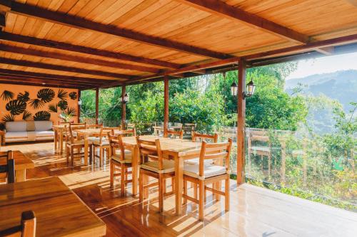 A szálláshely kívülről, Piripe Wellness Lodge in Nanegalito