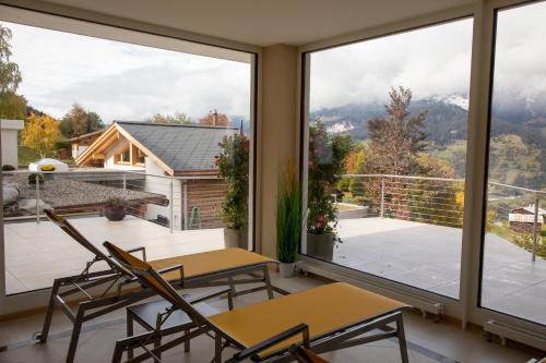 陽台/露台, Alpenlodge Val Gronda in 奧伯薩克森梅爾賀夫