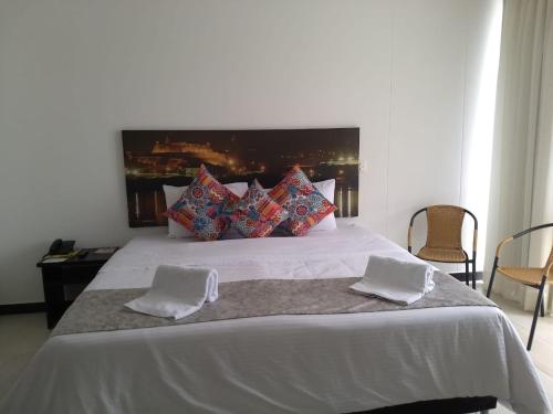 1 double bed