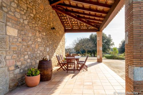  CAL PARENT – Casa “Nova” con piscina semi-climatizada y spa in 17468 Vilademuls