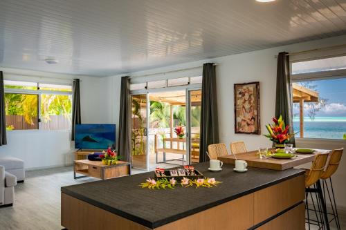 ห้องครัว, Matira Sandy Home 658 DTO-MT in เกาะโบราโบร่า