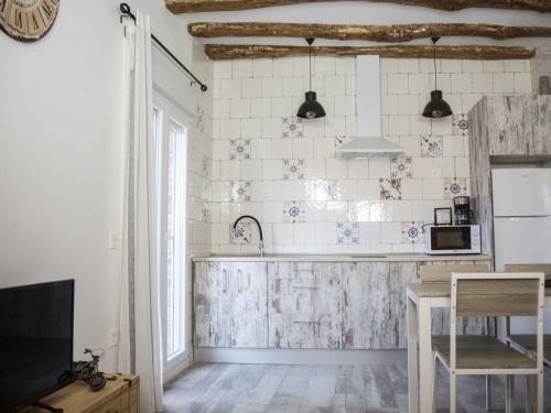 Konyha, Apartamentos Rurales Parajes de Piedra in Calatayud