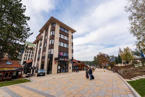 A szálláshely kívülről, Centar apartmani Zlatibor in Jezero