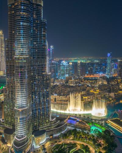 FIRST CLASS 3BR with full BURJ KHALIFA and FOUNTAIN VIEW, Dubai