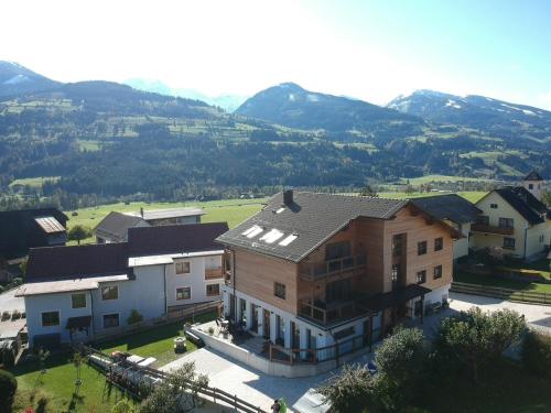Schneekristall in Aich, Österreich