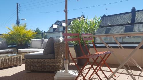 Les Cyprès - appartement avec grande terrasse proche plage - St Malo