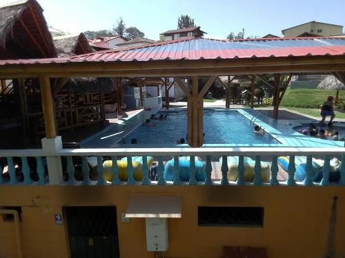 Hostería La Chorrera (Hosteria La Chorrera) in อลังกาซี