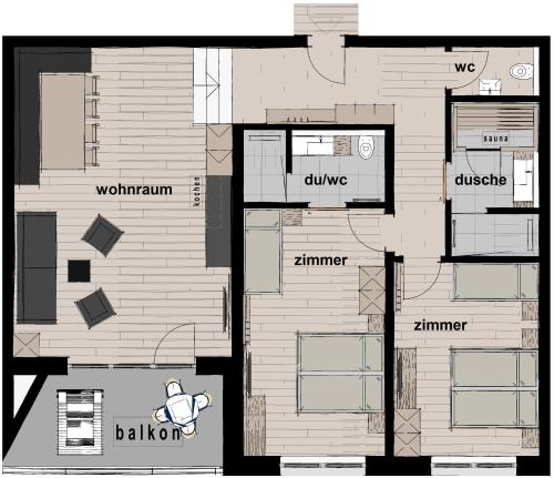 Two-Bedroom Apartment