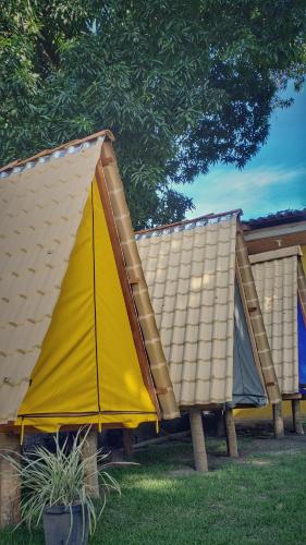 Exterior view, Chales Vila Irere Itaunas in Conceicao Da Barra