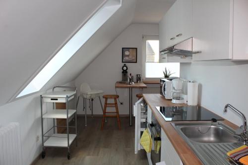 кухня, Apartment Wuhrt in Barsbek
