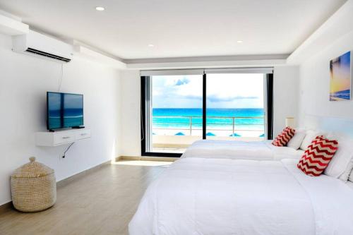 Villas Marlin 108 Frente al mar Terraza, Cancún