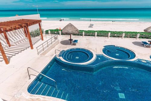 Villas Marlin 108 Frente al mar Terraza, Cancún (foto 4)