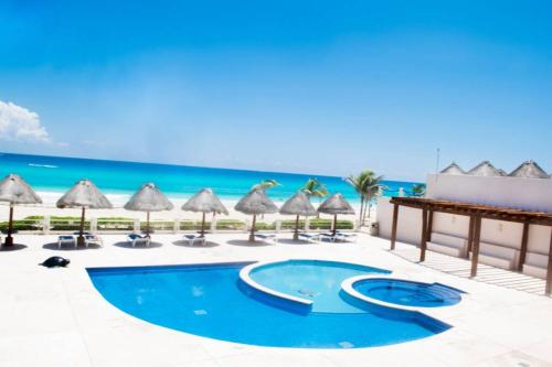 Villas Marlin 108 Frente al mar Terraza, Cancún (foto 6)