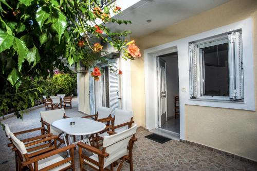 Balcony/terrace, Captain Georgio Apartments in Poros