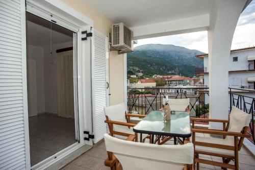 View, Captain Georgio Apartments in Poros