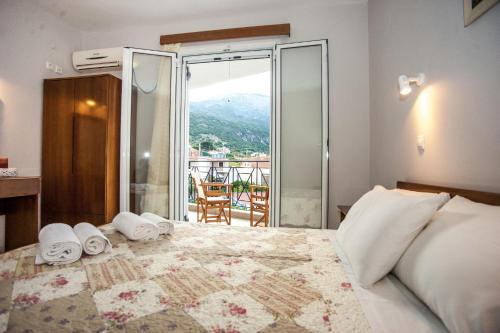 View, Captain Georgio Apartments in Poros