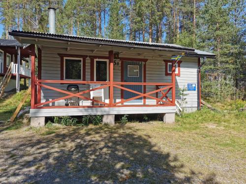 . Fjällstuga 5B i Foskros m kamin