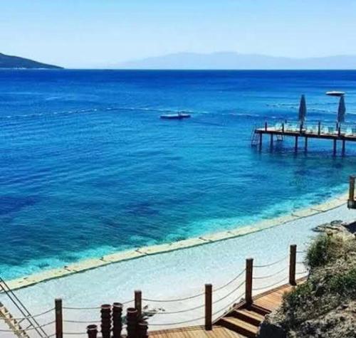 Comfortable House with Private Beach and Garden in Bodrum