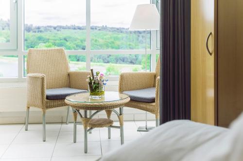 Stausee-Hotel in Metzingen, Deutschland