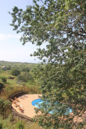 Swimmingpool, La Fora Ecolodge in Sao Filipe
