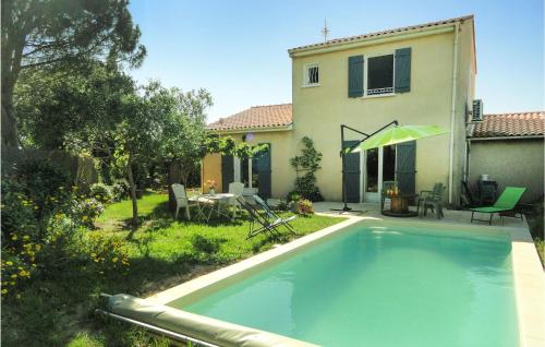 Amazing Home In Nissan Lez Enserune With Wifi, Private Swimming Pool And Outdoor Swimming Pool - Nissan-lez-Enserune