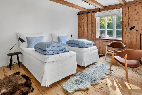 Tweepersoonskamer met 1 of 2 bedden, deluxe, uitzicht op de rivier