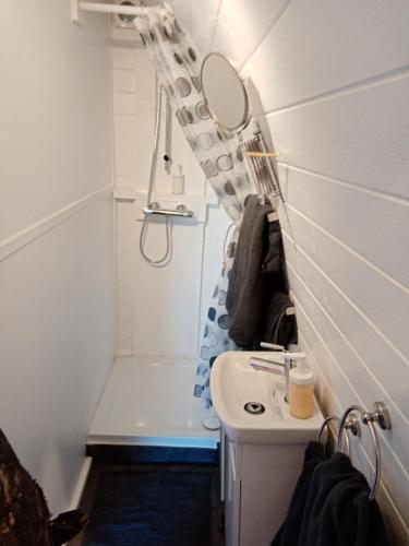 Wee Hoose Glamping Pod 1 in Skeila