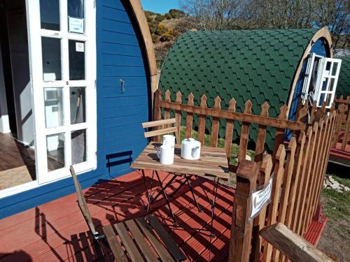 Viesnīcas āriene, Wee Hoose Glamping Pod 1 in Skeila
