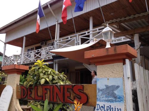 Entrada, Hotel Posada Los Delfines in Bocas del Toro
