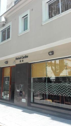 Entrance, Hotel Caribe in Playa Grande