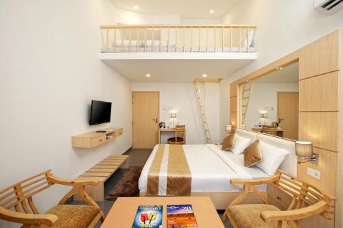 De Lagom Comforts , Comfortable Rooms with Pool & Breakfast - Near Anjuna Beach, Andžuna (fotografie 11)