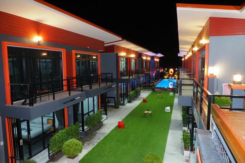 Exterior view, The Stories Resort near Ban Phe Market