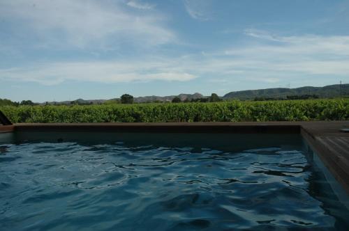 Peldbaseins, Domaine de Sévanes (Domaine de Sevanes) in Saint-Paul-Les-Fonts