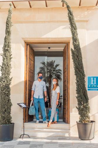 Entrance, Hotel Bodega Tio Pepe in Jerez de la Frontera