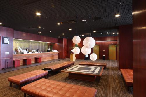 ล็อบบี้, โรงแรมนิวคารินะ (Hotel New Carina) in โมริโอกะ