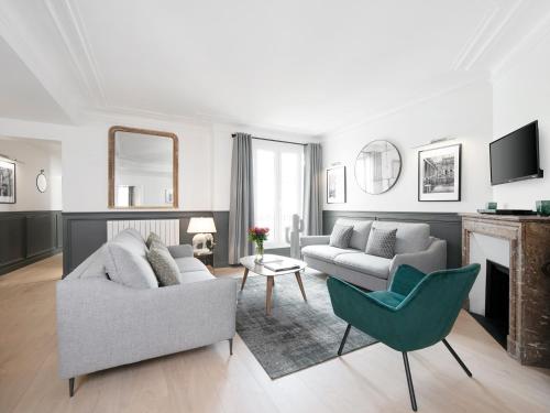 LivinParis - Luxury 3 Bedrooms Opera II - Location saisonnière - Paris