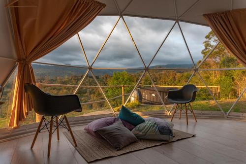 Erkély/terasz, Guaia Terra Glamping in Pacho