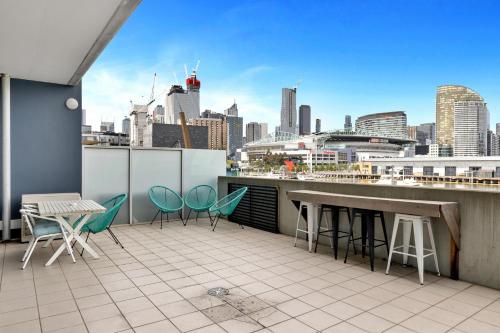 شرفة/ تراس, Docklands Private Collection – New Quay and City Harbour Apartments in دوكلاندز