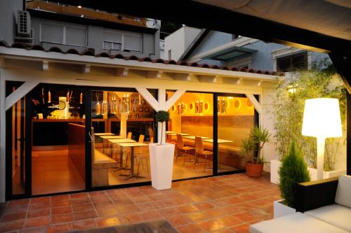 Terraza/balcón, Hotel Domus in Málaga