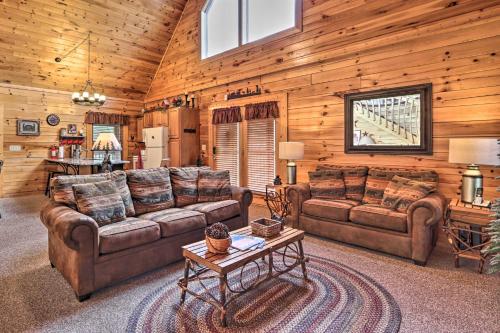 Sevierville Cabin with Hot Tub and Wraparound Deck - image 6