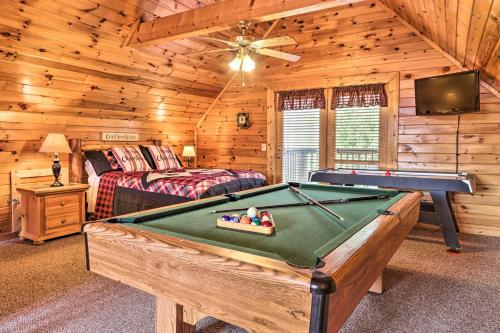 Sevierville Cabin with Hot Tub and Wraparound Deck - image 10