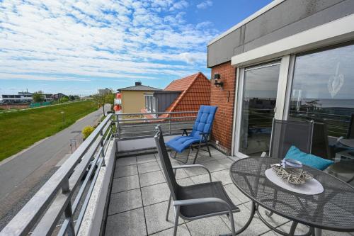 Balcony/terrace, Haus am Deich Wohnung 14 in Dahme