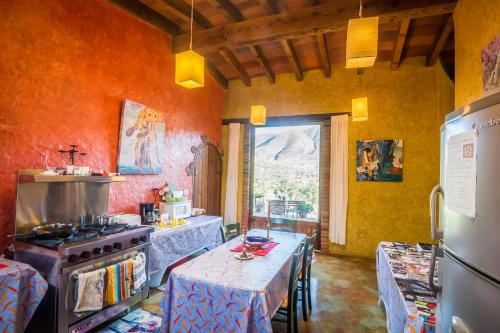 Kitchen, Quinta Maria en la Ruta del Vino in San Antonio de las Minas