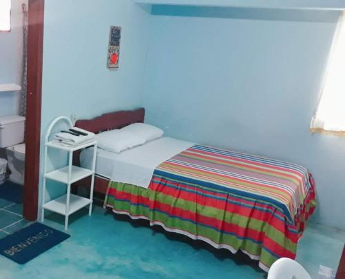 1 double bed
