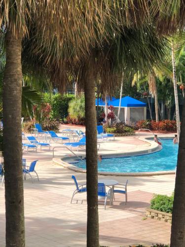 The Blue Island in Miami Beach, Vereinigte Staaten von Amerika