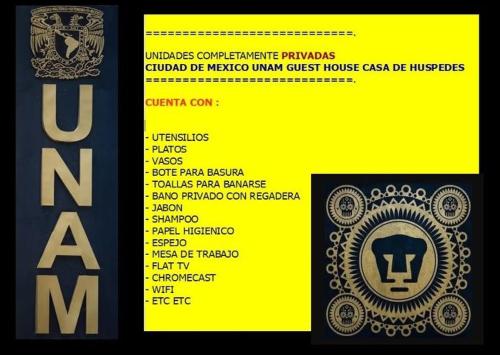 UNAM Ciudad Universitaria Guest House AMATL 29