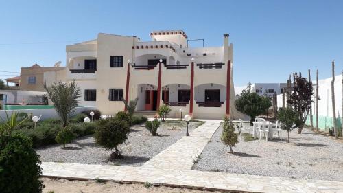 Exterior view, chambre Noix de Coco residence Chahrazad in Sidi Mansour